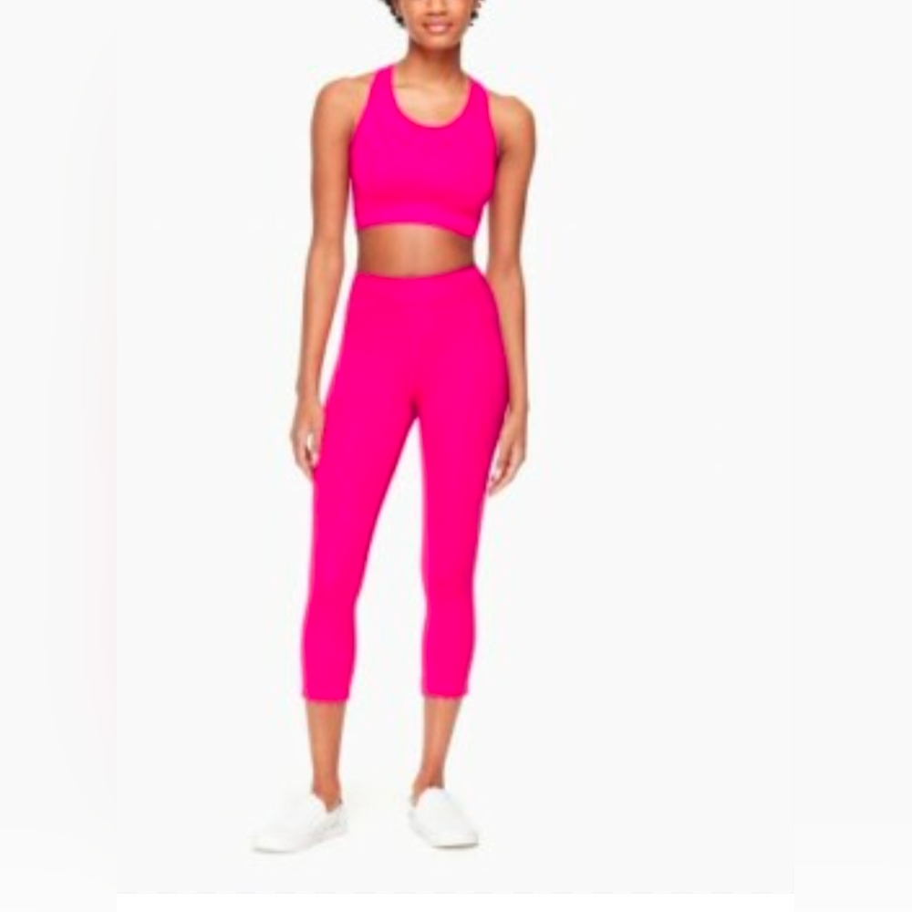 Kate Spade Fuchsia Cropped Leggings - Picture 3 of 8